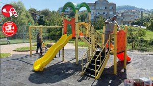 Yeni Çocuk Parkları kuruluyor..
