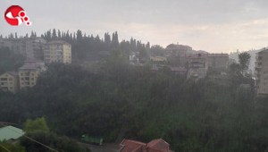 Sağanak yağış tedirgin etti..