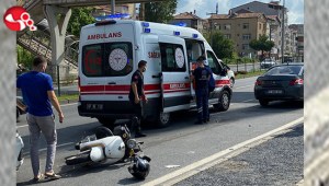 Ters yola girdi,kaza yaptı...