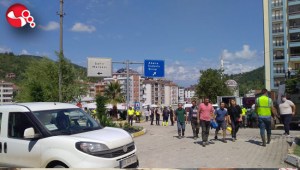 Kandilli Belediyesi afetzedelerin yanında