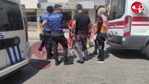 Yüksekten düştü ihbarı..