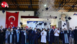 BEÜde mezuniyet coşkusu