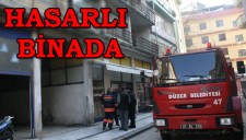 KULLANILMAYAN BİNADA YANGIN ÇIKTI
