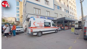 Kamyon ile motosiklet çarpıştı