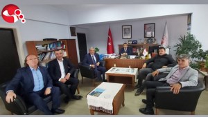 Batı Karadeniz Emlakçılar Derneği Ticaret İl Müdürü İsmail Madeni ziyaret ettiler...