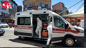 COVİD-19 Pozitif çocuk hastaneye kaldırıldı..