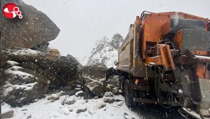 Heyelanda yaralandı