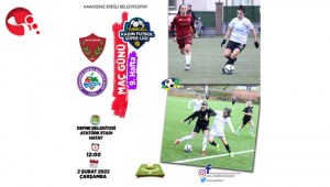 Kadın Futbolcular Hatay maçına hazırlanıyor