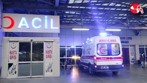 Motorlu testereyle kendini yaraladı