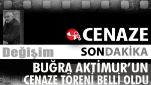 Buğra Aktimurun cenaze töreni belli oldu