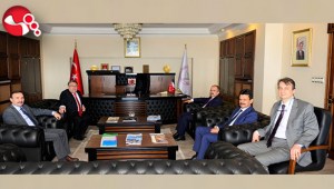 Rektör Özölçere Hayırlı Olsun ziyareti