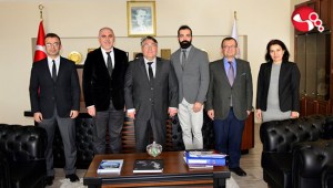 Rektör Özölçere hayırlı olsun ziyaretleri...