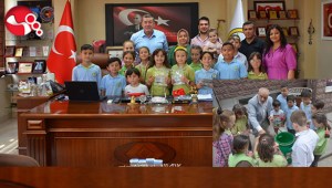 Minik öğrenciler anlamlı projeyi tamamlayıp teslim ettiler