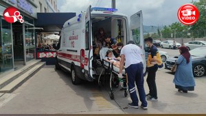 Üzerine sıcak su dökülen kız çocuğu hastanelik oldu..