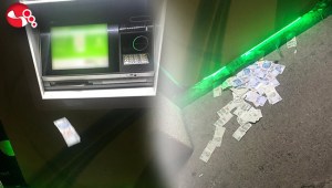 ATMden para fışkırdı