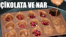 ÇİKOLATAYLA NAR LEZZETİ BİRLEŞTİ