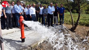 BAŞKAN HALİL POSBIYIK, EREĞLİNİN SU VANASINI KÖYLERE AÇTI