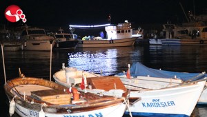 Tekneden düşen balıkçı kayboldu..