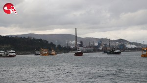 Denize açılan balıkçılar geri dönüp limana demirledi