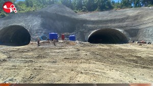 O tünelde çalışmalar aralıksız sürüyor