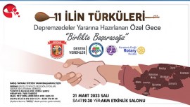 DEPREMZEDELER İÇİN ANLAMLI GECE...