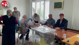 Ayvazlar Köyü sandık başında…