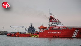 Nene Hatun Acil Durum Gemisi Kdz. Ereğlide çalışmalara katılacak...
