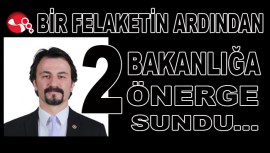 Yaşanan Felaketin ardından Milletvekili Ertuğruldan 2 Bakanlığa soru önergesi...