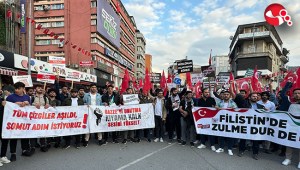 Filistine destek için yürüdüler...