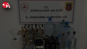 Sahte alkol baskını...