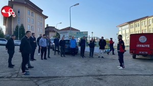 Yurtta yangın tatbikatı yapıldı