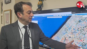 Filistindeki tahribatı uydudan görüntülediler