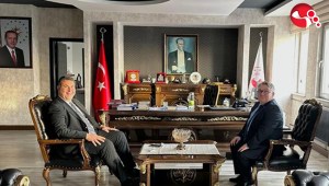 Rektör Özölçerden Karadeniz Ereğli Kaymakamı Yılmaza ziyaret