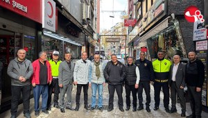 İl Emniyet Müdürü Sinan Ergen esnaflarla bir araya geldi