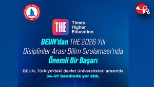 BEUNda önemli bir başarı daha....