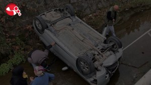 Dere yatağına uçtu.....