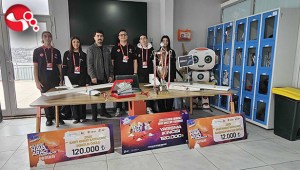 Türkiye ikincisi oldular:Hedef; Projelerini daha da ileriye taşımak....