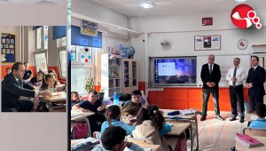 Erdemir İlkokulunda eğitimin kalbine dokunan ziyaret....