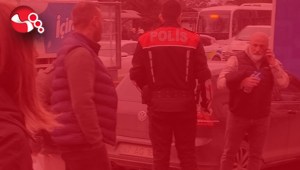 Yaya  geçidinde tartışma.....