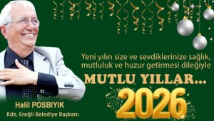 Yeni yılınız kutlu olsun…