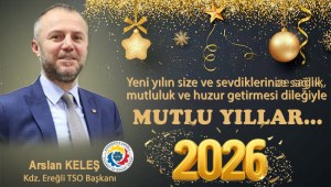 Yeni yılınız kutlu olsun…