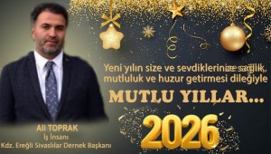 Yeni yılınız kutlu olsun…