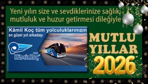 Yeni yılınız kutlu olsun…