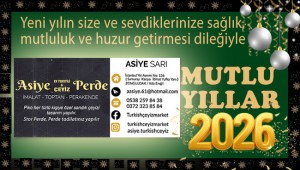 Yeni yılınız kutlu olsun…