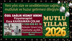 Yeni yılınız kutlu olsun…