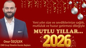 Yeni yılınız kutlu olsun…