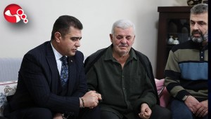 Vali Aslan şehit polis Turgut Külünkün ailesini yalnız bırakmadı...