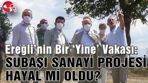 Ereğlinin Bir ‘Yine Vakası:  SUBAŞI SANAYİ PROJESİ HAYAL Mİ OLDU