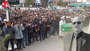 Emekli Zabıta Komiseri son yolculuğuna uğurlandı