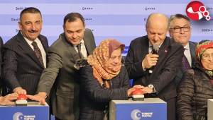 872 konut hak sahibini buldu